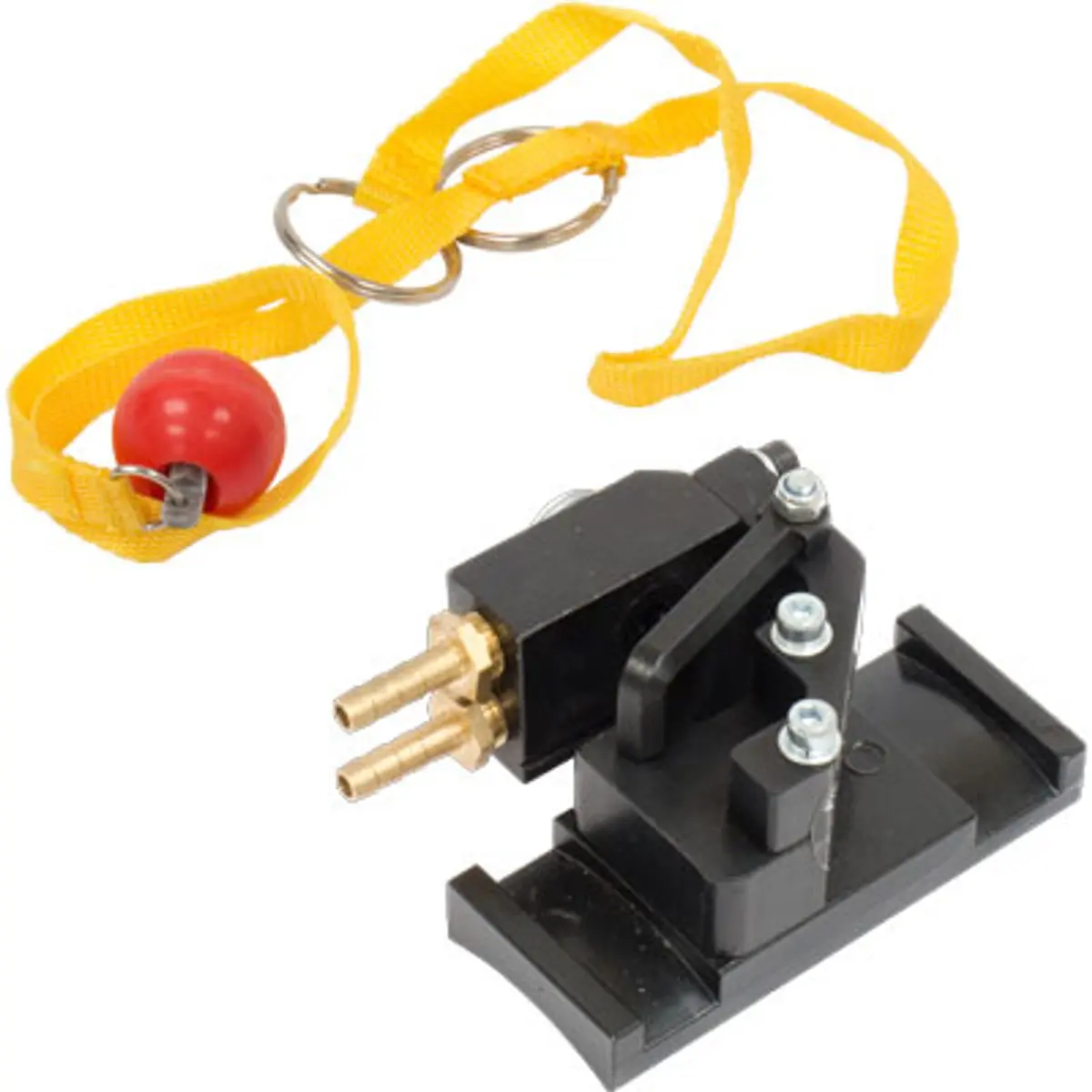 Pirate Brand - Ball & Strap Pneumatic Control Handle W/ Ball & Strap (Bleeder Type Deadman Control Handle) 1
