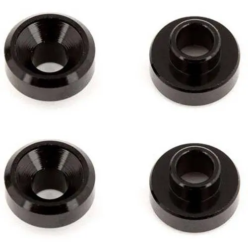 27128 Servo Washers Aluminum Black Apex Mgt Prorally Rc10 Sc10 Tc5 1