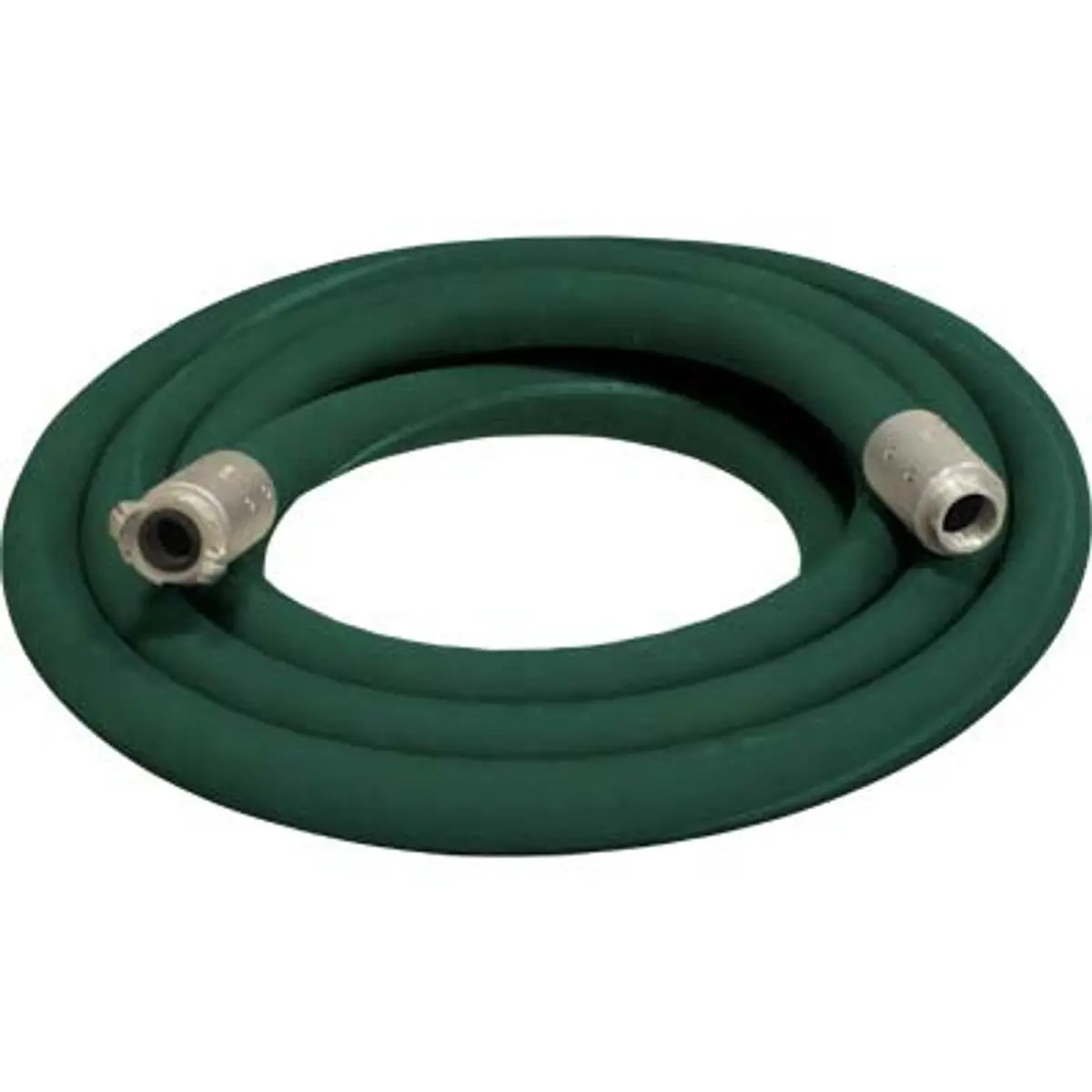 Pirate Brand - 1-1/2" Blast Hose Assembly, Green W/ Aluminum Couplings 1
