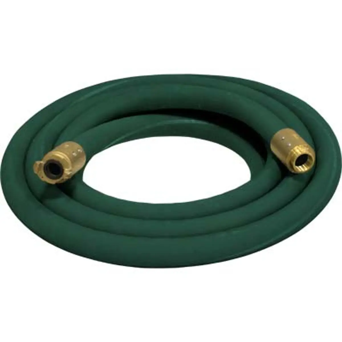 Pirate Brand - 1-1/2" Blast Hose Assembly, Green W/ Brass Couplings 1