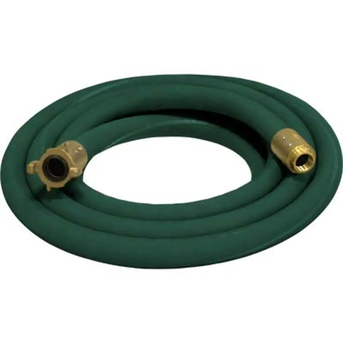 Pirate Brand - 1-1/2" Blast Hose Assembly, Green, Big Gun Full Flow W/ Brass Couplings 1
