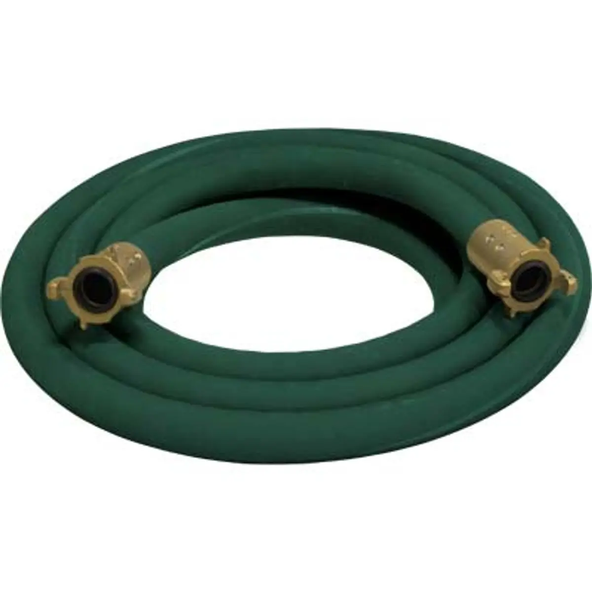 Pirate Brand - 1-1/2" Blast Hose Extension Assembly, Green, Big Gun Full Flow W/ Brass Couplings 1