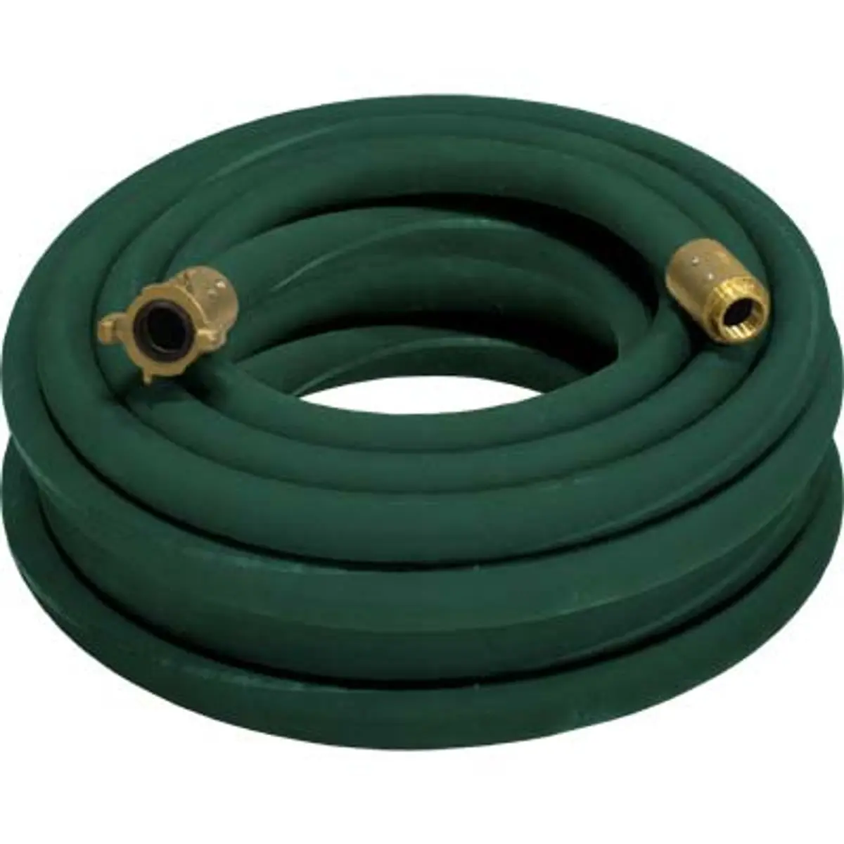 Pirate Brand - 1-1/2" Blast Hose Assembly, Green, Big Gun Full Flow W/ Brass Couplings 3