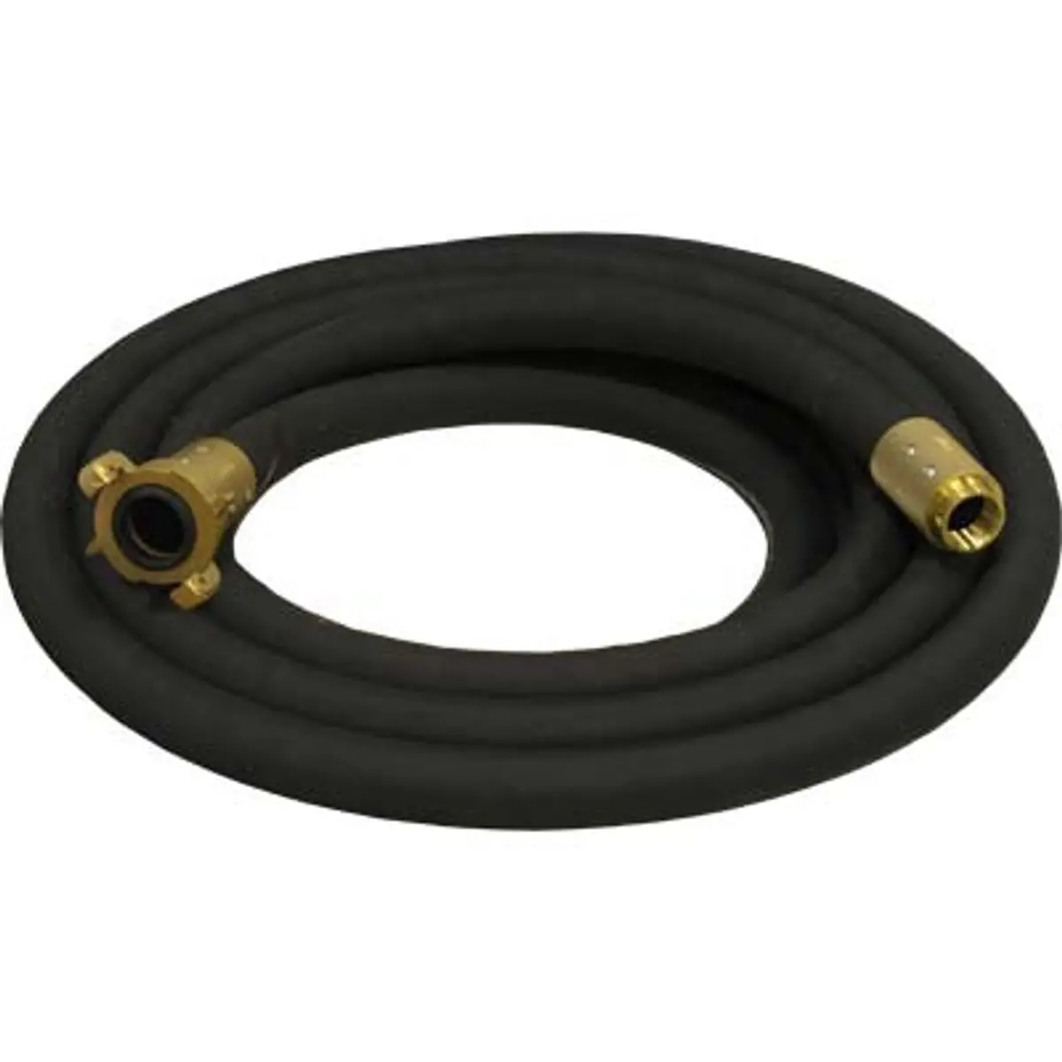 Pirate Brand - 1-1/4" Blast Hose Assembly, Big Gun Full Flow W/ Brass Couplings 1