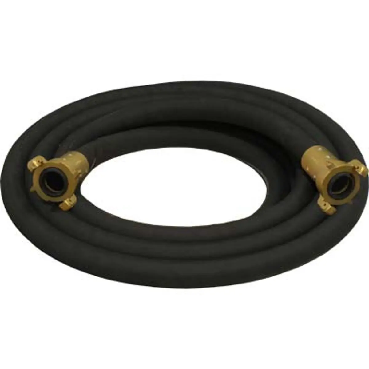 Pirate Brand - 1-1/4" Blast Hose Extension Assembly, Big Gun Full Flow W/ Brass Couplings 1