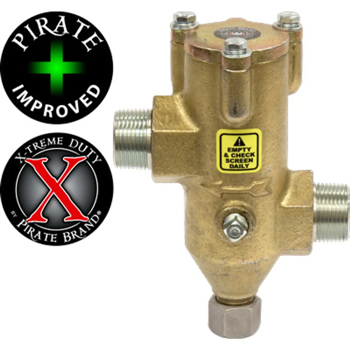 Pirate Brand - Abrasive Trap Ii, 1", Complete, X-Treme Duty™ 1