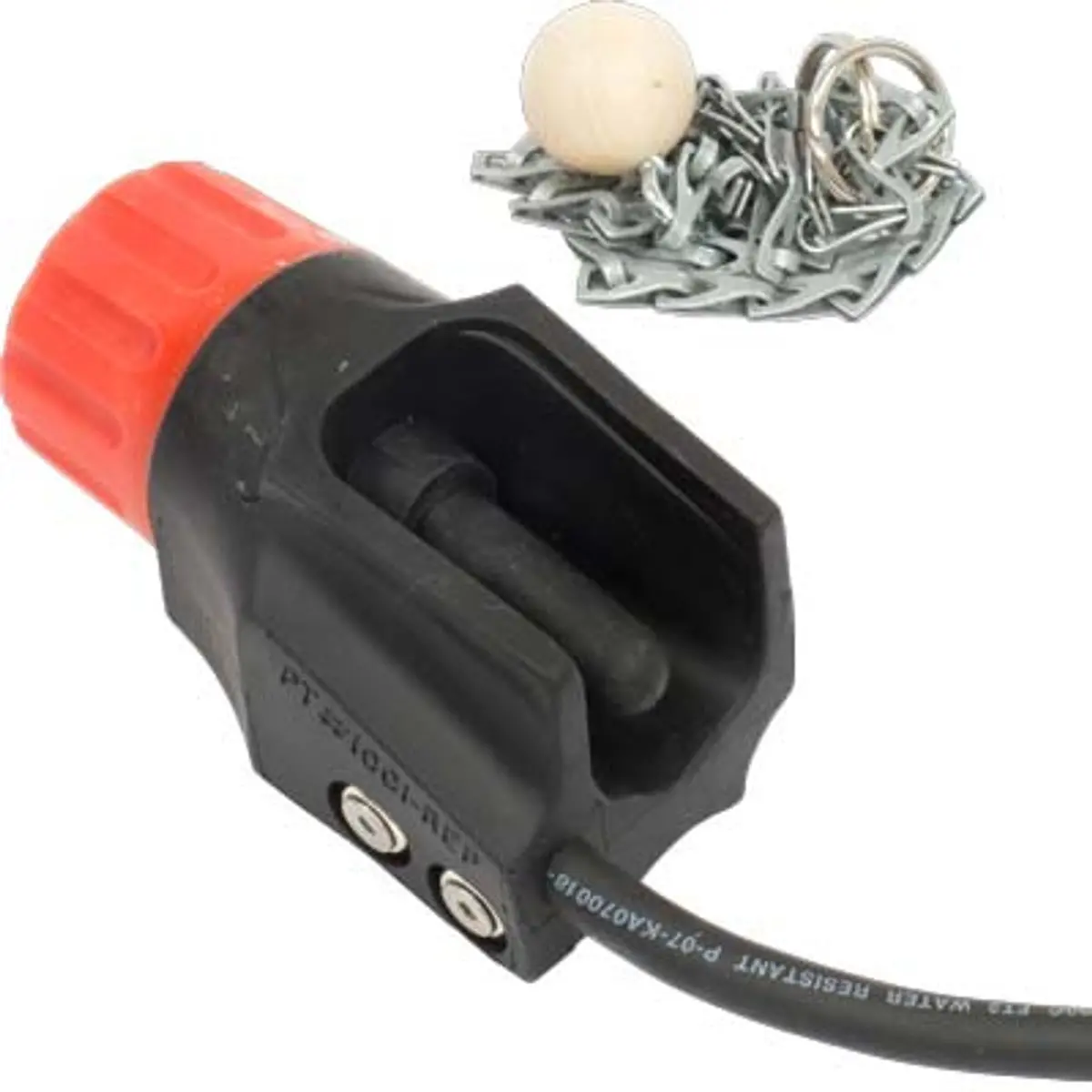 Pirate Brand - Key Houston Style, Electric Repairable Remote Control Switch W/ Ball & Chain (Deadman Control Handle) 1