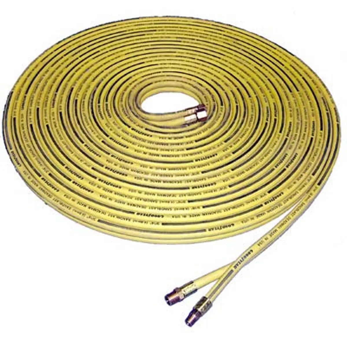 Pirate Brand - Hose, Twinline Control, Assembly, Yel/Yel W/Black Stripe, Nominal, 3/16" Id X 55' 1
