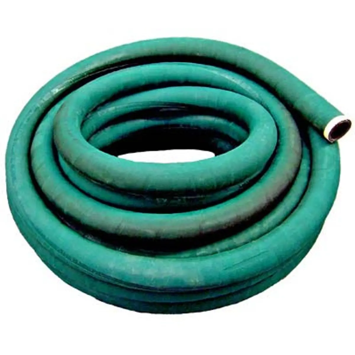 Pirate Brand - Green Blast Hose, Nominal 1-1/4" Id X 2-5/32" Od, 4 Ply, 150 Psi, Coupling Size 3 1