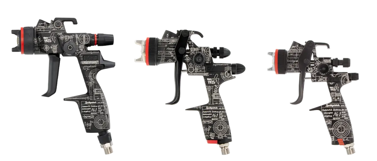 Sata 100 Years Edition Vip Case - 3 Spray Guns 1