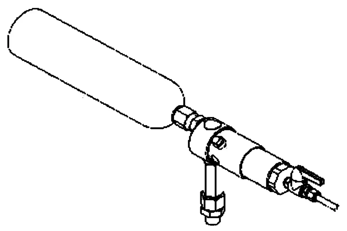 Binks 101-2097 Material Filter/ Pulsation Chamber Asm (Lel) 1
