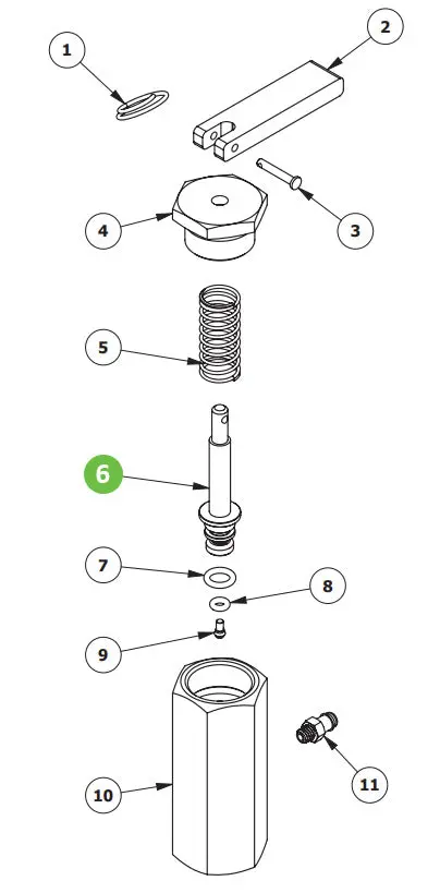 Binks 101-9481 Valve 1