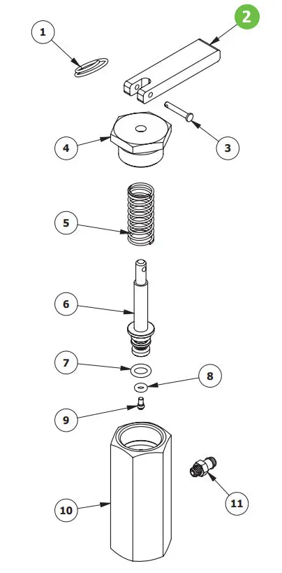 Binks 101-9482 Lever 1
