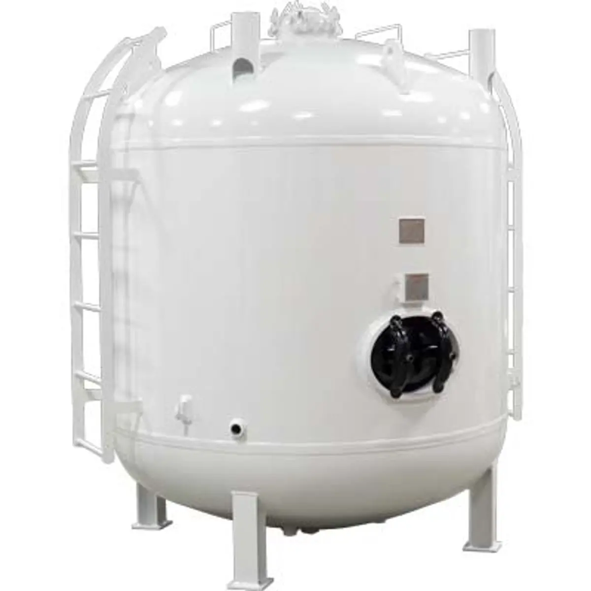 Pirate Brand - Vessel, 160 Cu Ft (4531 Liters), 150 Psi (10.3 Bar), 4 Outlet 1
