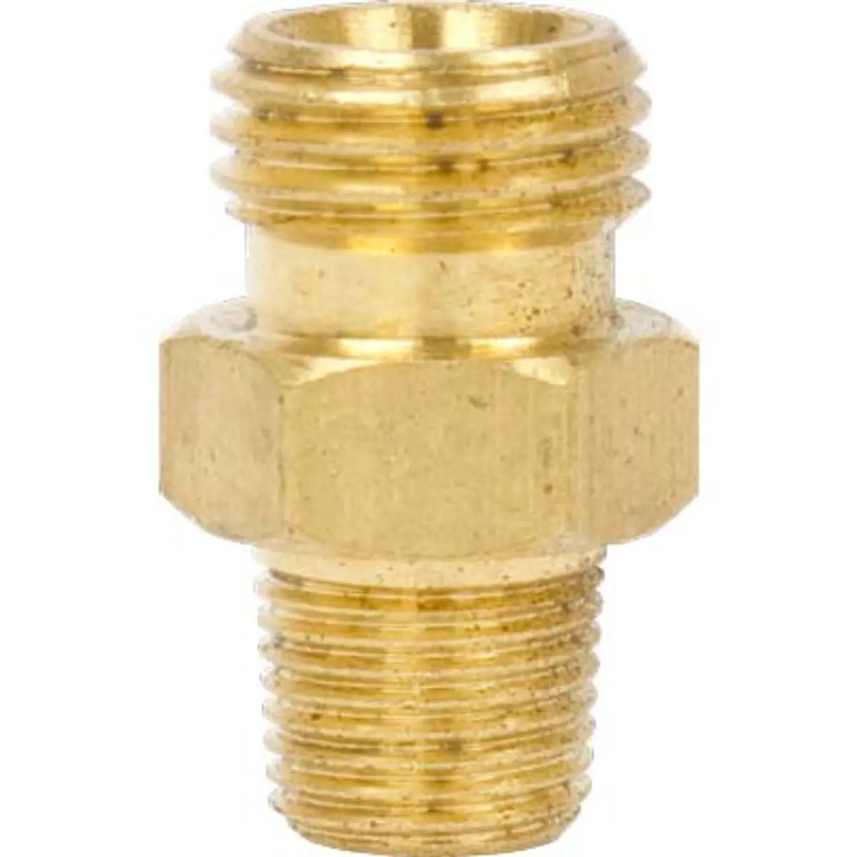 Pirate Brand - Schmidt Mfg Style, Hex Nipple 1/8" Npt X 1/4" W/Ball St 1