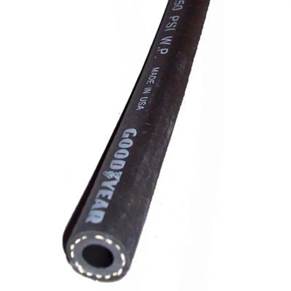 Pirate Brand - Empire Style, Hose, Air, Insta-Grip, Black, Nominal 1/4" Id, 250 Psi, Price Per Foot (1" Pipe String) 1