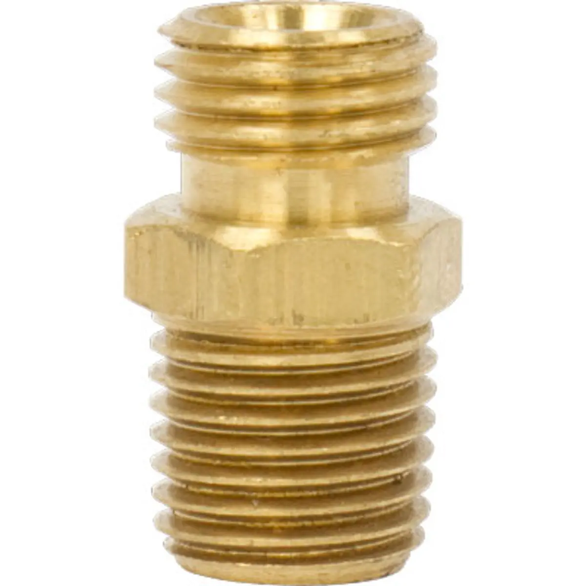 Pirate Brand - Key Houston Style, Hex Nipple 1/4" Npt X 1/4" W/Ball St (Small Pot Emergency Air Tank) 1
