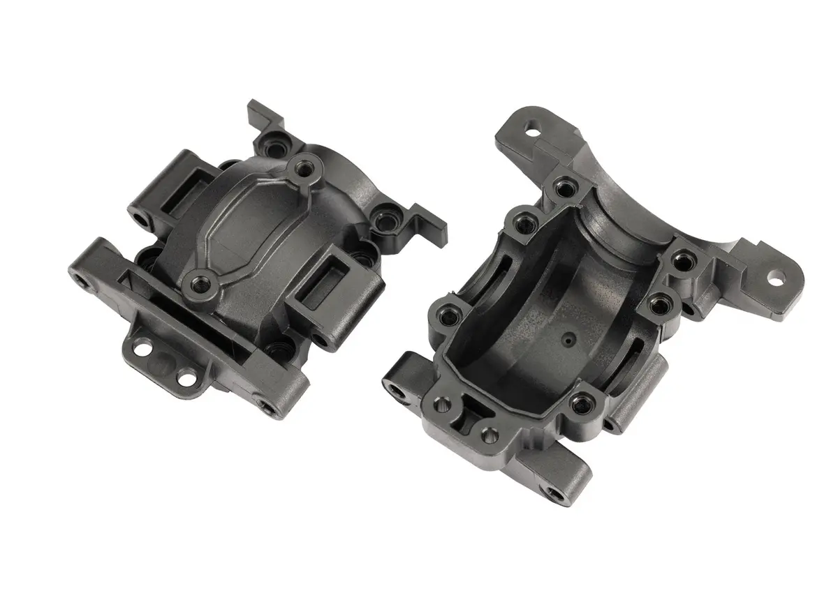 Mini Maxx/Mini Xrt/ Mini Slash Rear Upper And Lower Bulkhead 1