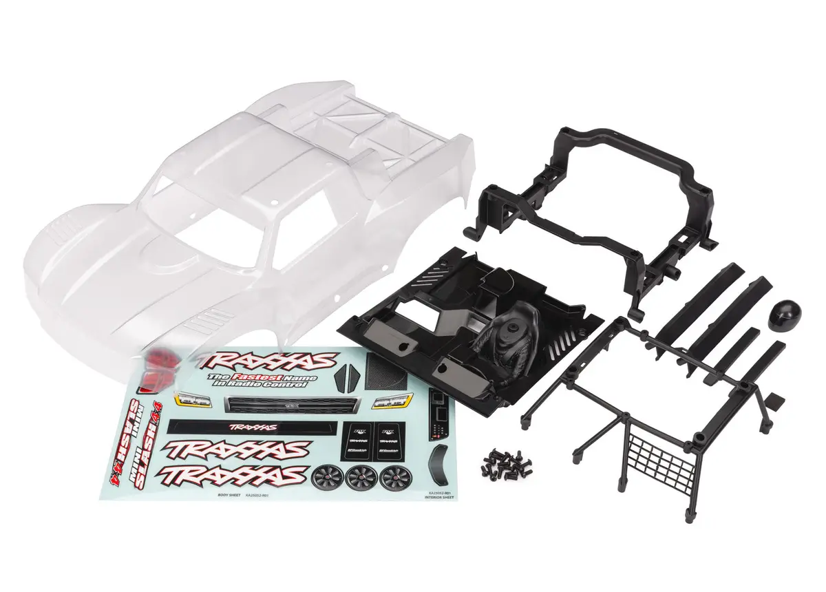 Mini Slash 4X4 Clear Body 1