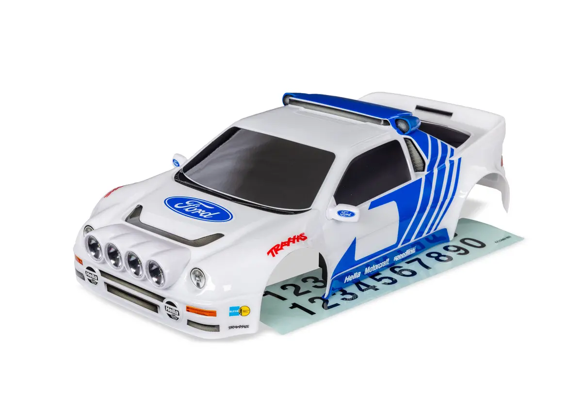 Mini Rally Vxl Ford Rs200 White Body 1