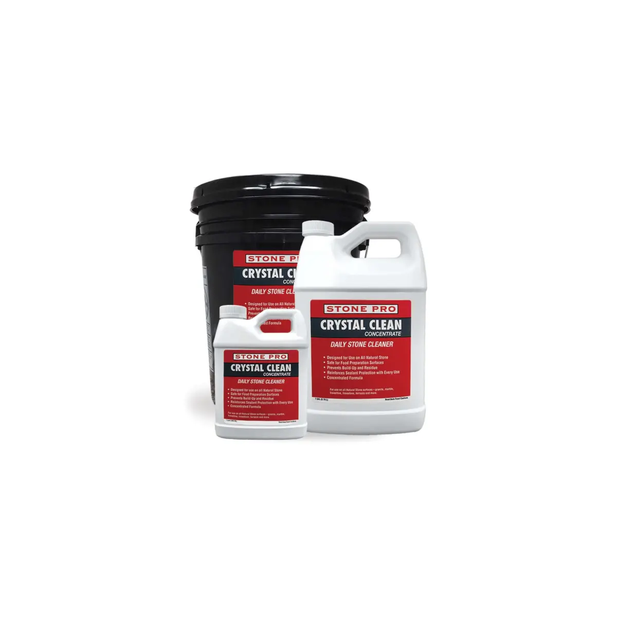 Stone Pro Crystal Clean - Daily Stone Cleaner + Sealer, 1 Qt 1