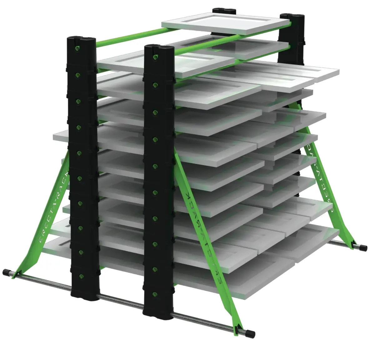 Erecta-Rack 10 Level Portable Racking Kit With Custom Carry Bag 1