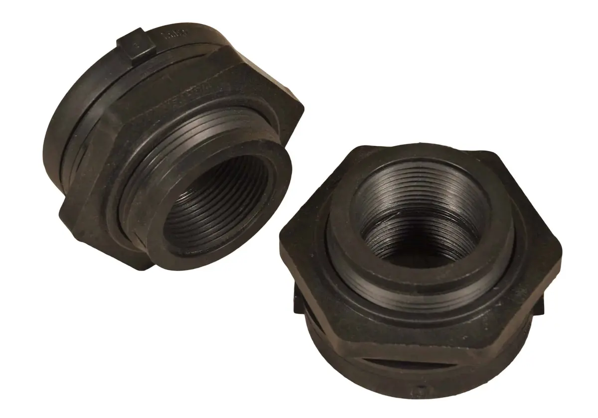 1.25" Bulkhead Fittings (Set Of 2) 1