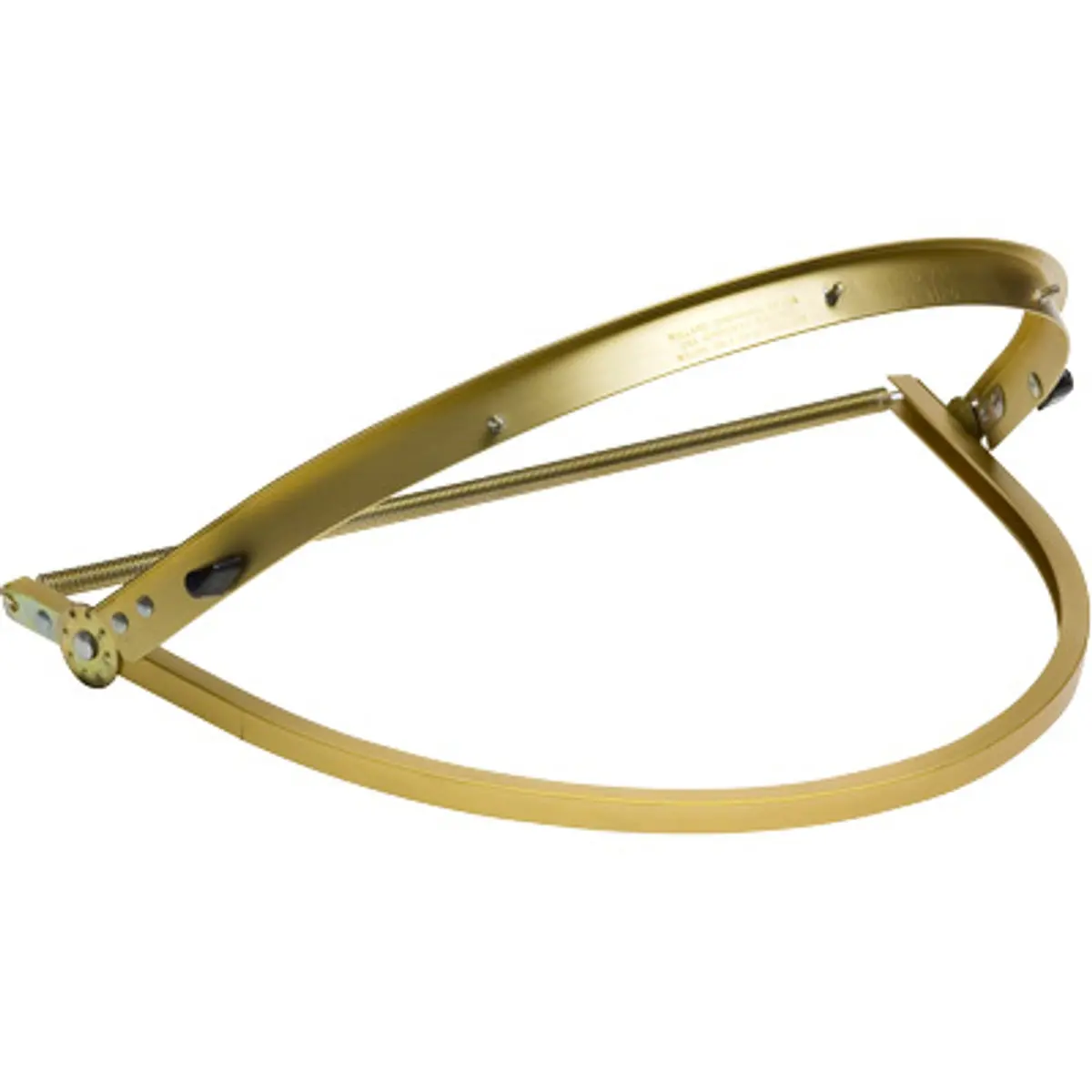 Pirate Brand - Bullard®, Gold Line Front-Mounting Aluminum Bracket, For Full-Brim Hat Models Aboveview, S71, C33, C34, And 911H,For Mounting Faceshield To Hard Hats 1