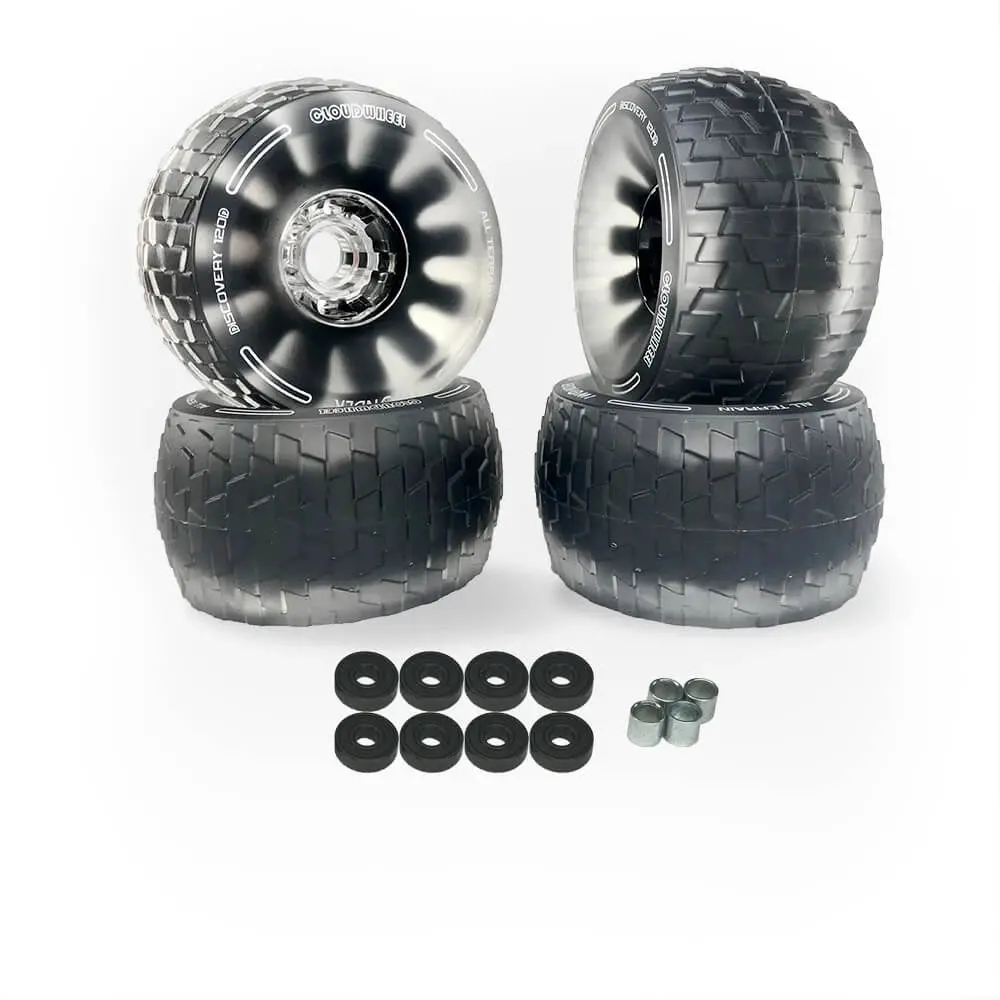 120Mm Cloud Wheels Discovery Electric Skateboard Wheels (Semi Off-Road) 1