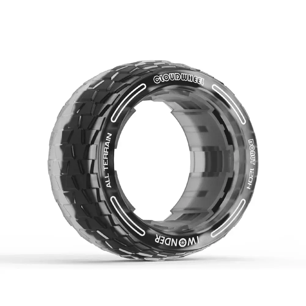 120Mm Cloudwheel Donut Wheels 78A – Electric Skateboard Comfort & Semi All-Terrain Set 1