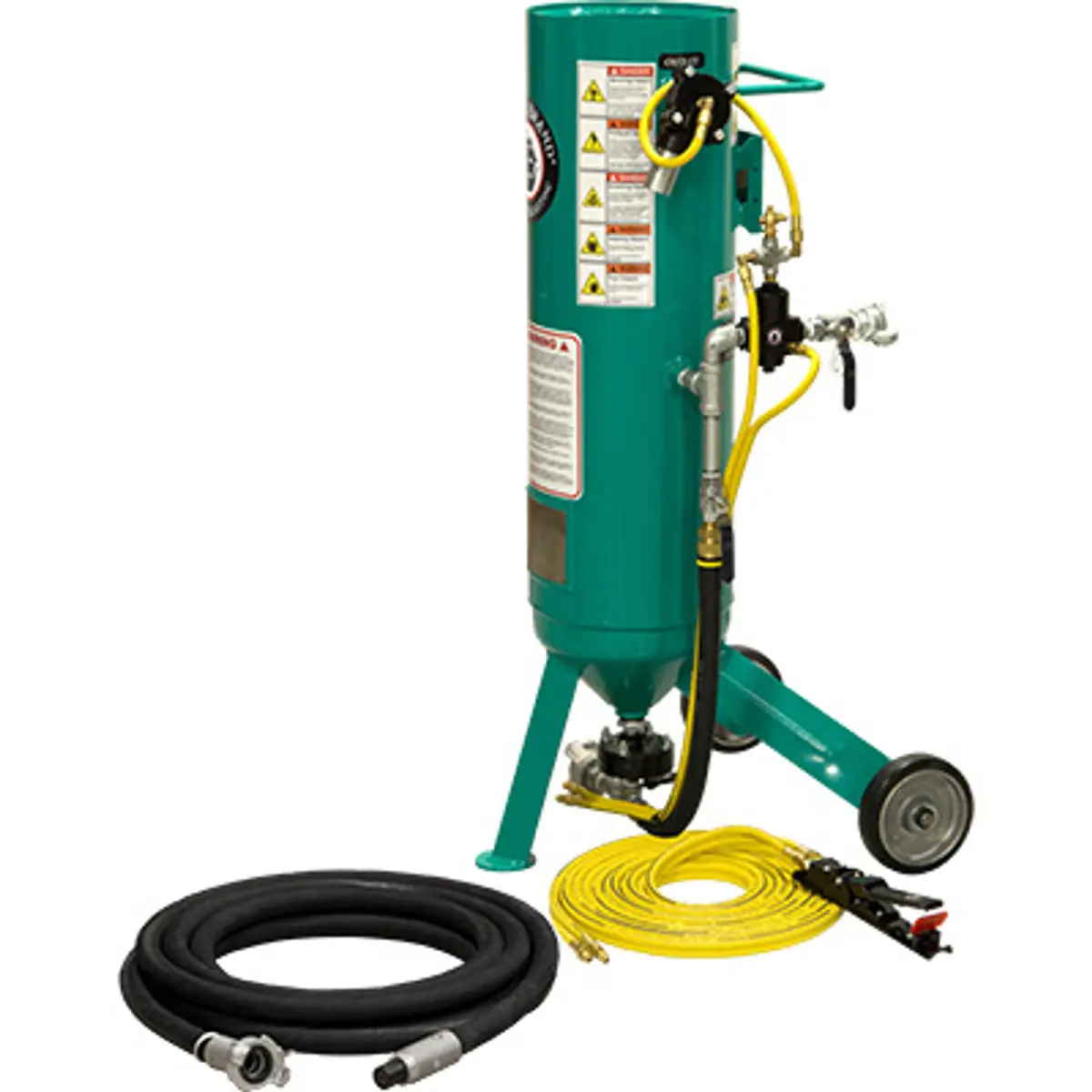 Pirate Brand, C-Series Jr., 1 Cu Ft., Bronze Blasting Package - Blast Pot, Portable, Pressure Release System, Pneumatic Controls 1