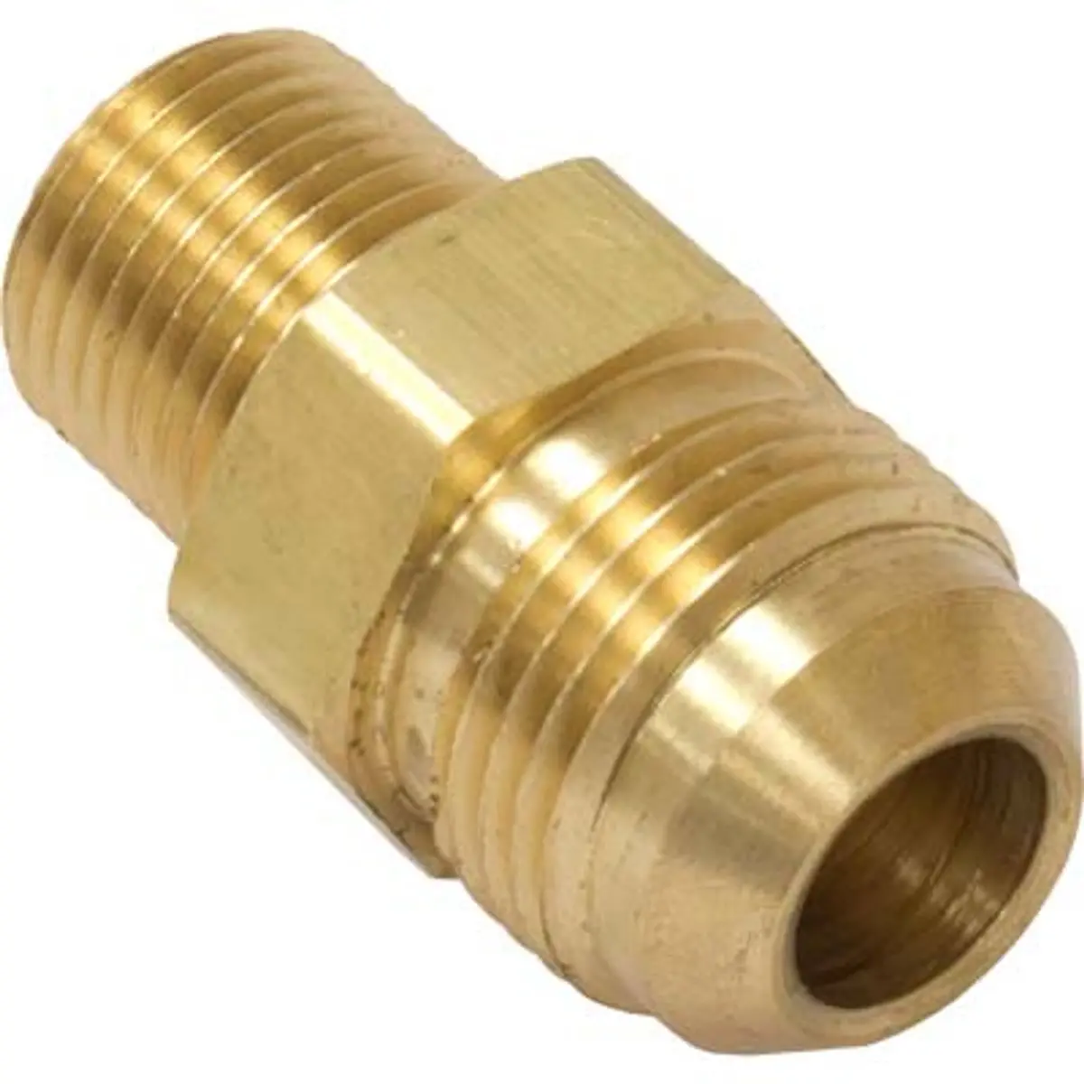 Pirate Brand - Clemco/Zero, Fitting, 1/2" Mnpt X 3/4" M-Flare (Pusher Line) 1