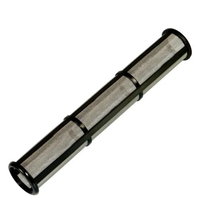 Bedford Precision Outlet Filter, 60 Mesh, Long, Black [14-2695] 1