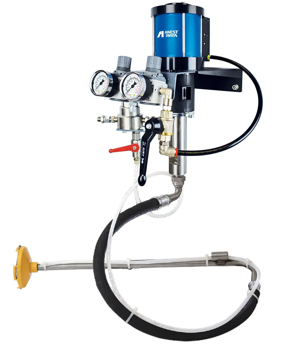 Anest Iwata 30:1 Icon Series Air-Assisted Airless Systems Wall-Mount - No Gun 1