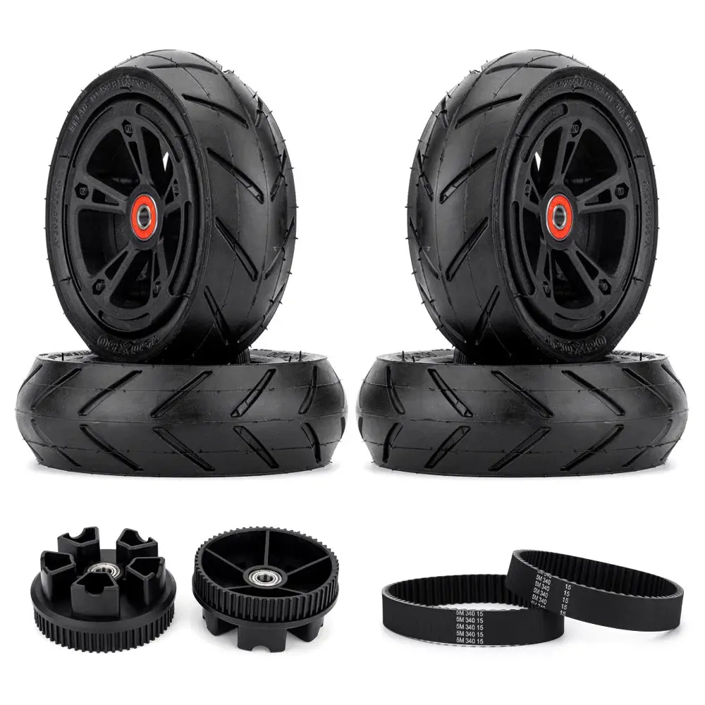 150Mm All Terrain Pneumatic Wheels For Electric Skateboards 1