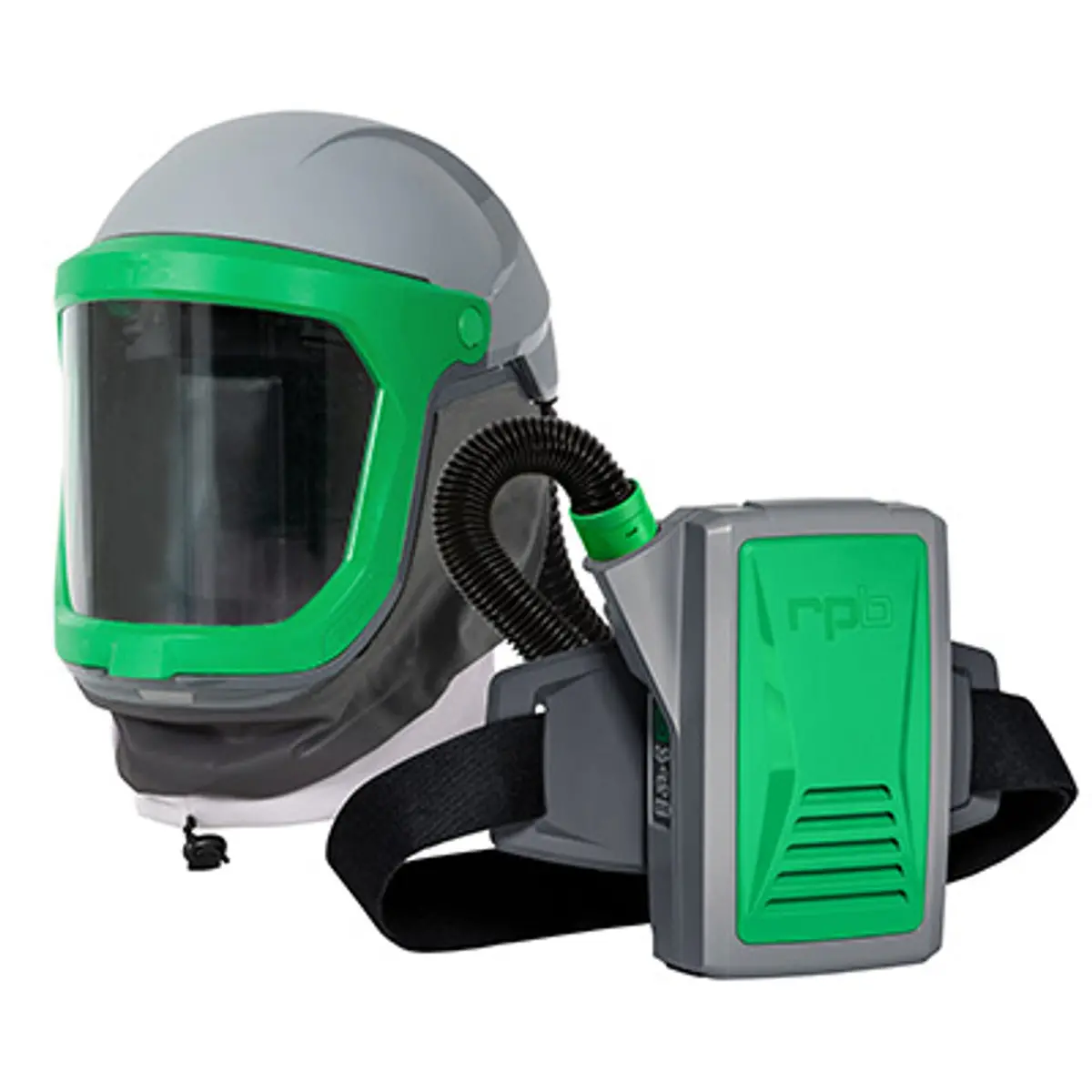 Pirate Brand - Rpb®, Z-Link® Respirator W/ Zytec Fire-Rated Face Seal, Px5 Air Papr Belt Mounted Powered Respirator 1
