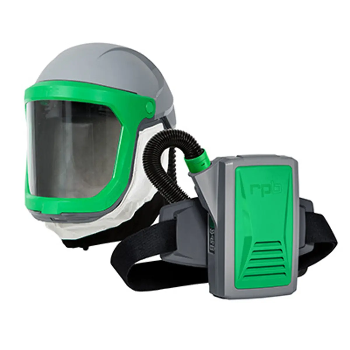 Pirate Brand - Rpb®, Z-Link® Respirator W/ Tychem Qc Face Seal, Px5 Air Papr Belt Mounted Powered Respirator 1