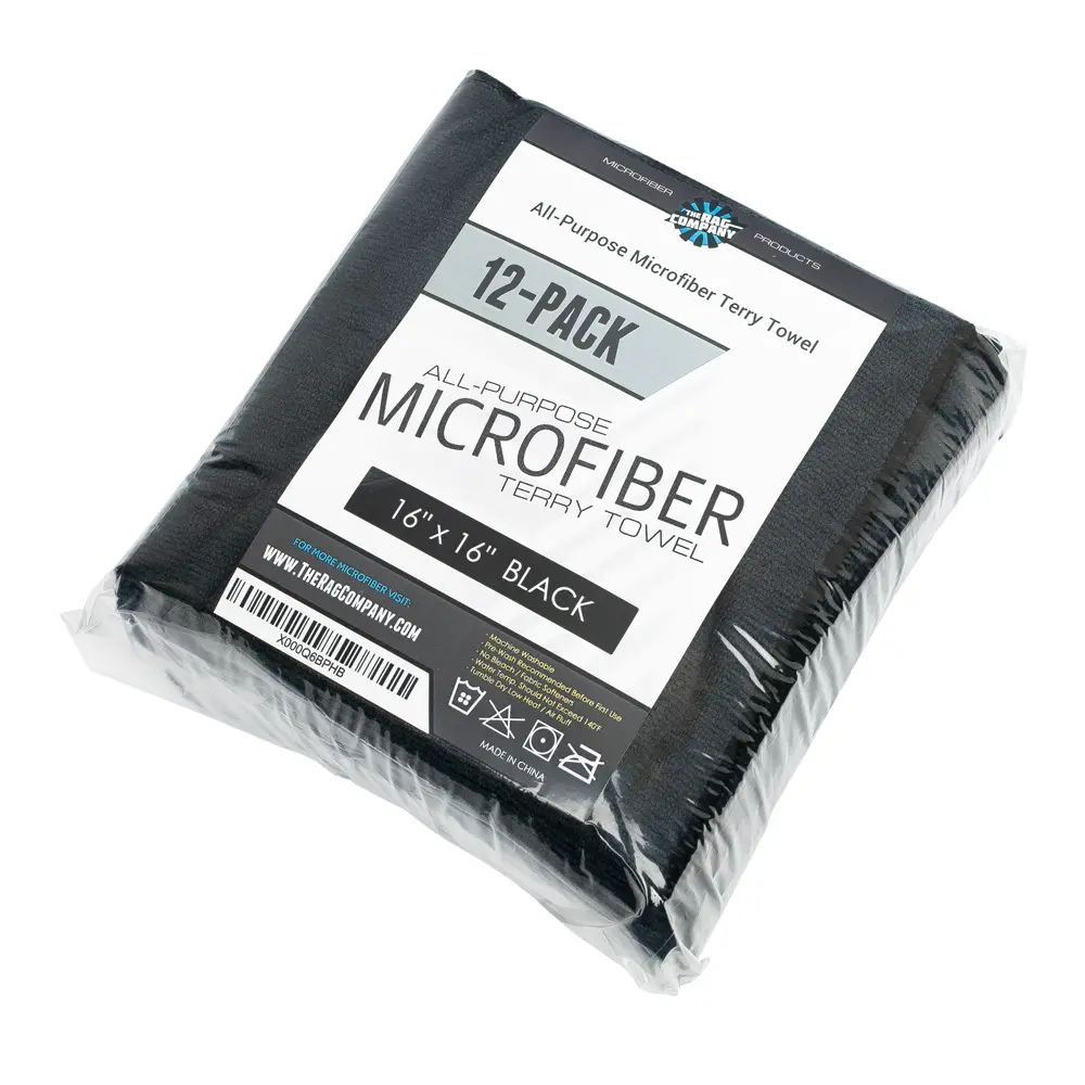 The Rag Company - All Purpose Terry 16In. X 16In - 12 Pack 2
