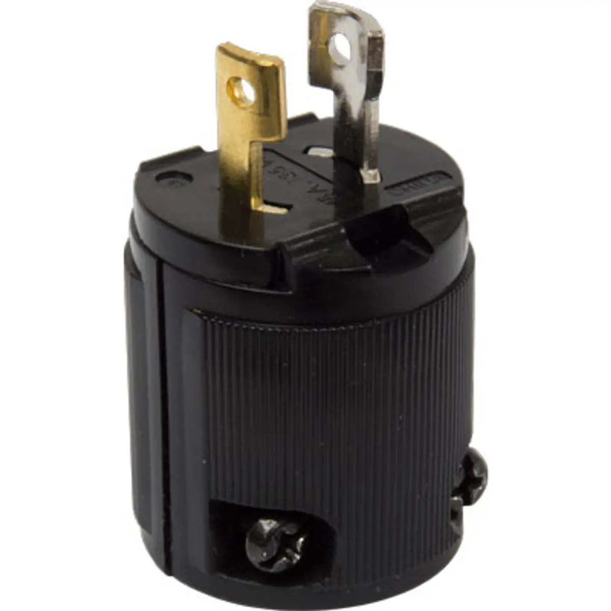 Pirate Brand - Graco Style, Male Twist Lock, Midget Connector, 2 Prong 1
