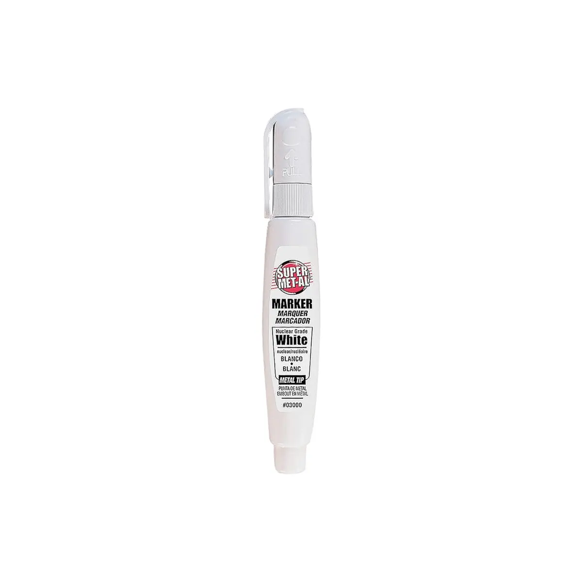 Skm Super Met-Al Marker Fine Metal Tip "White" 1