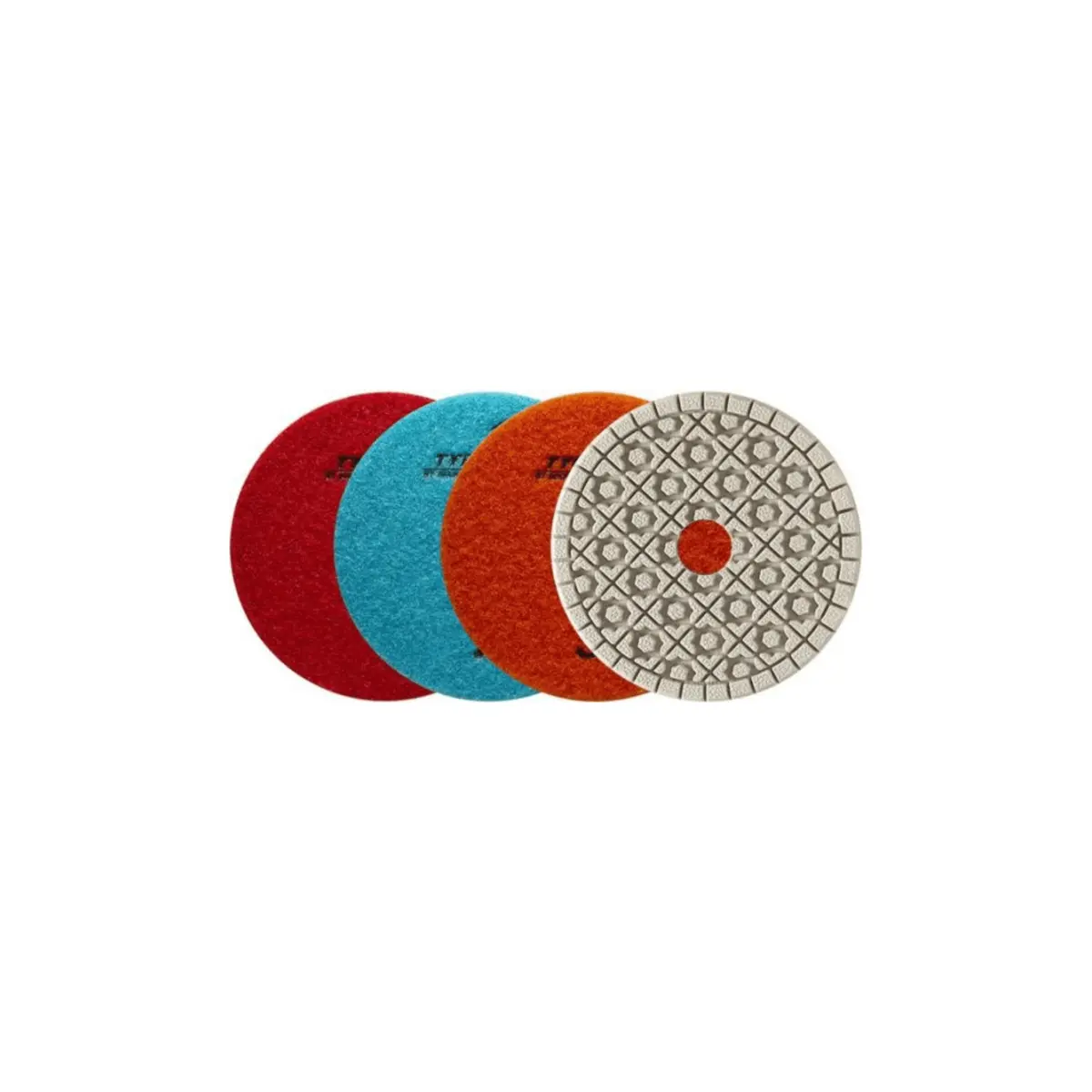 Cyclone Typhoon Es White 3-Step Polishing Pad #2 1