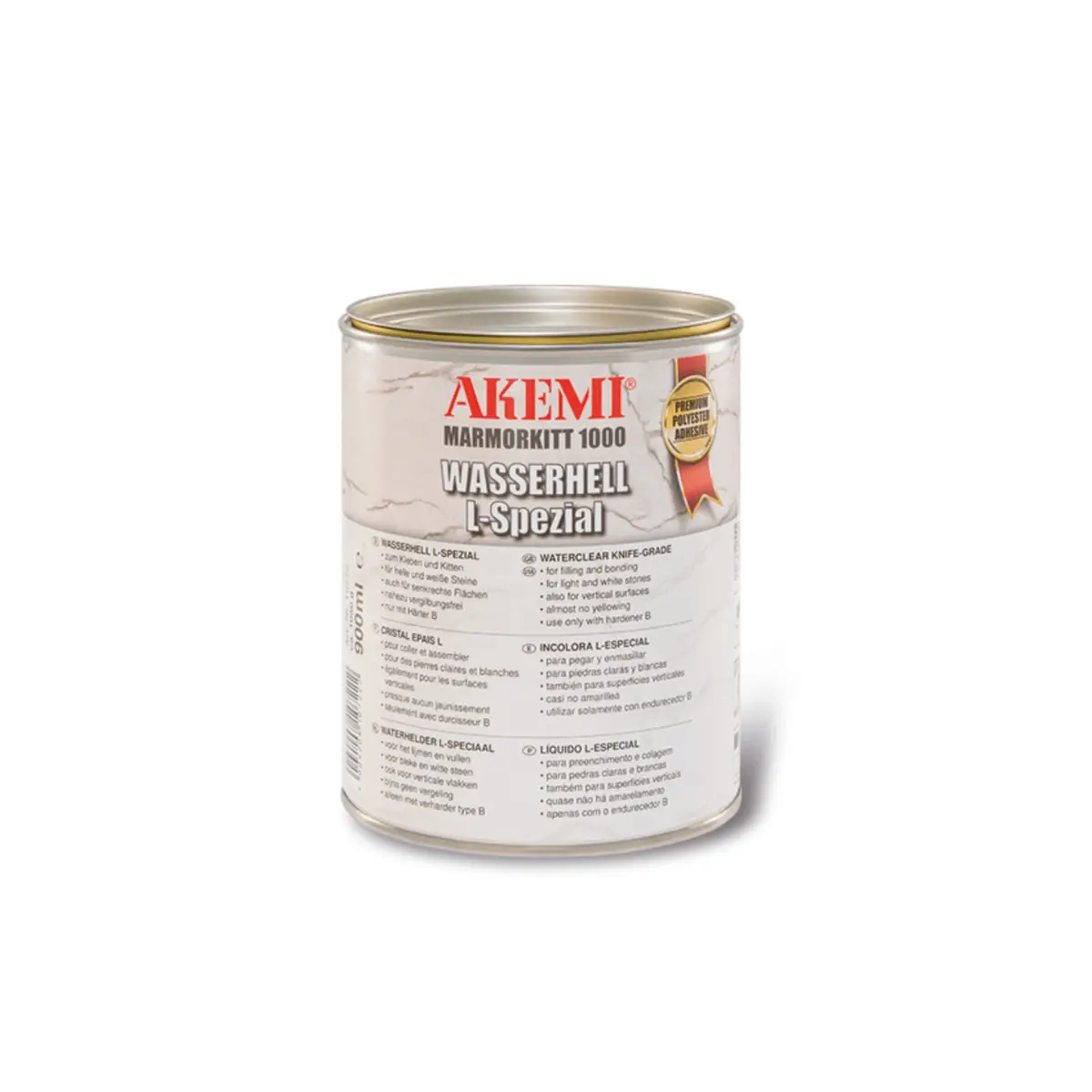 Akemi Marble Filler 1000 Transparent L-Special Waterclear 1