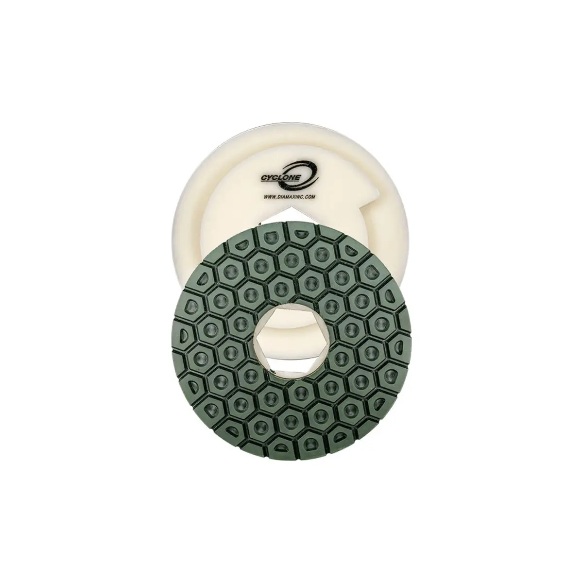 Cyclone Straight Edge Wheel 5" White Buff 1