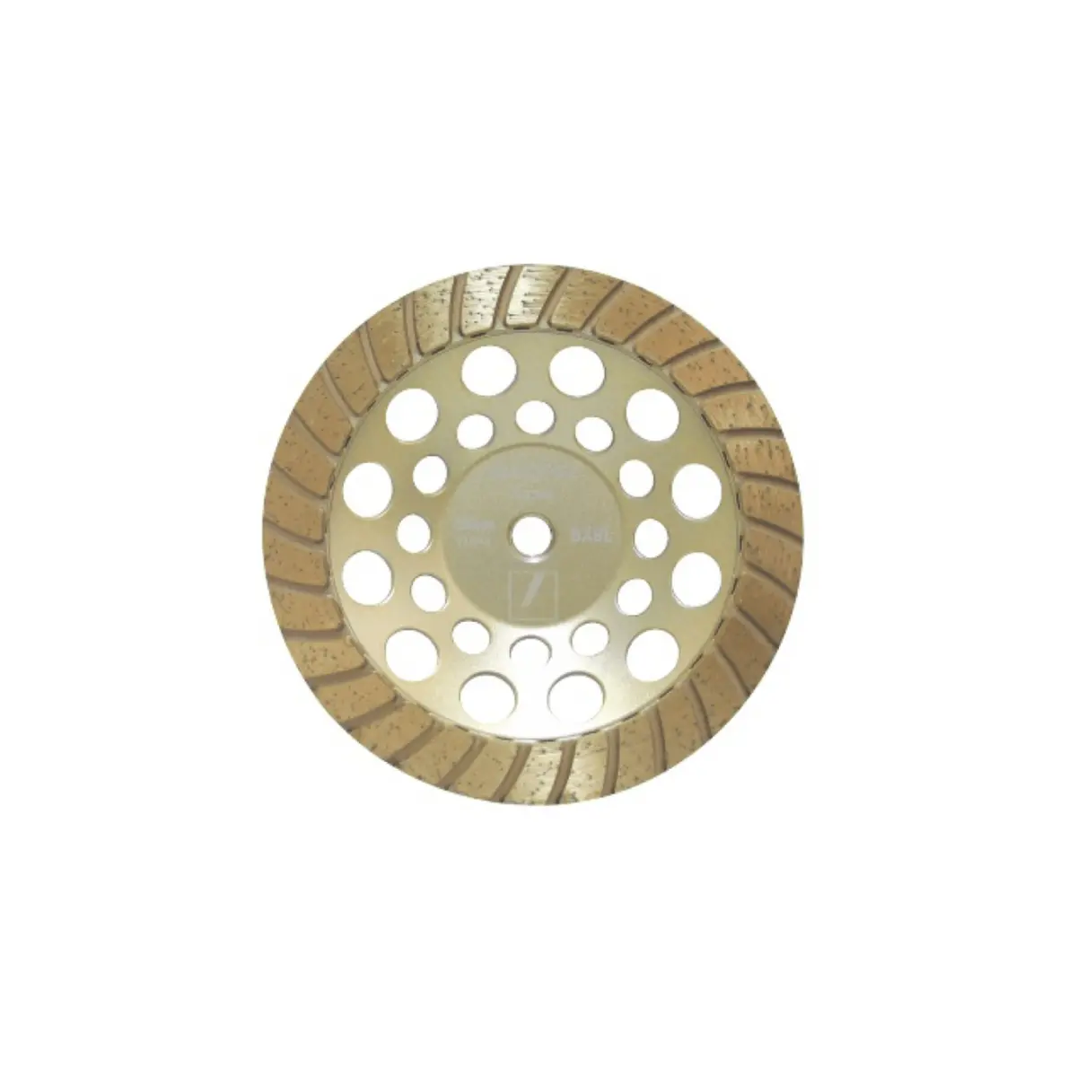 Disco Spiral Face Cup Wheel 5" Medium 1