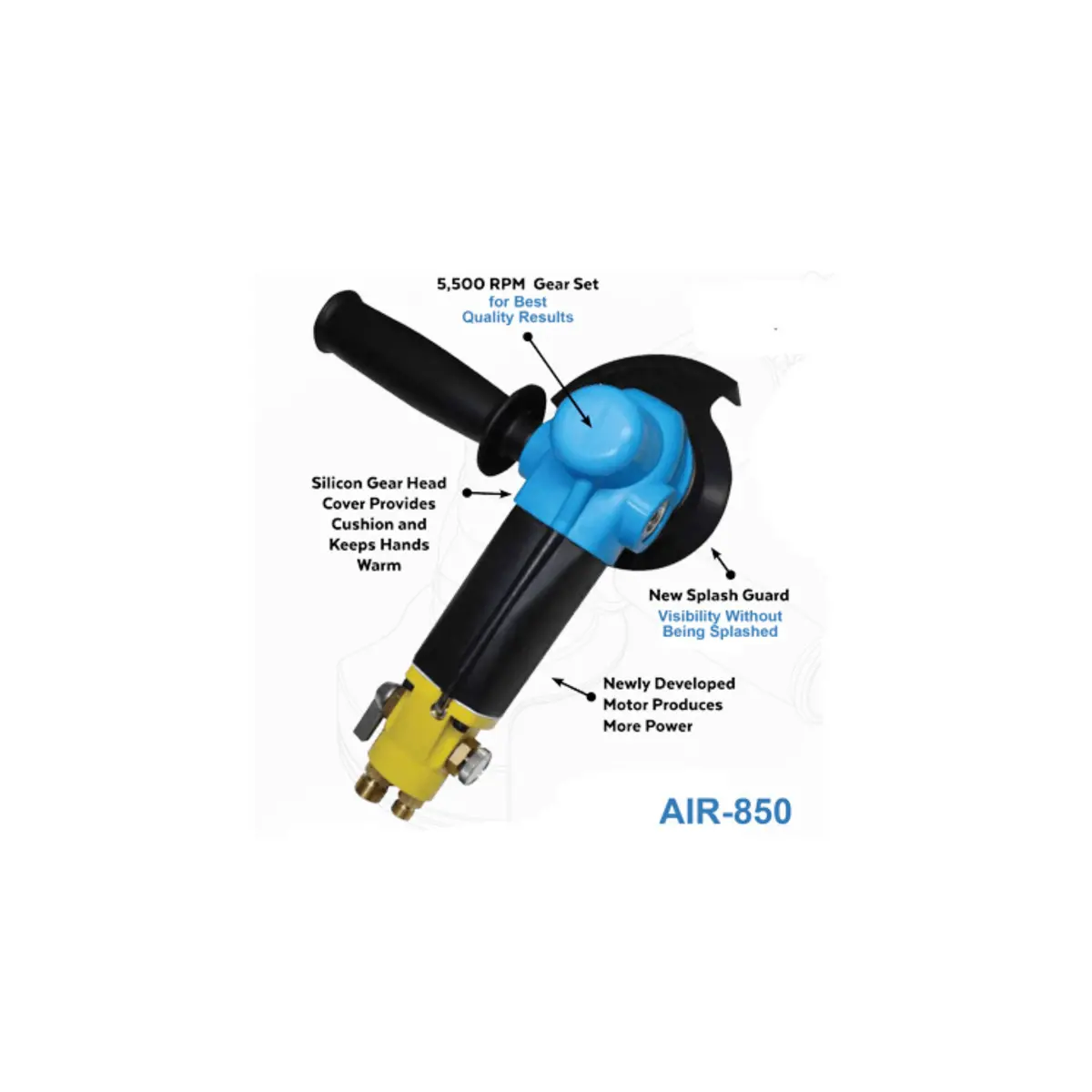 Alpha Air-850 Pneumatic Polisher 1