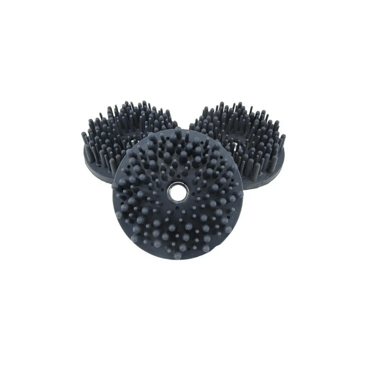 Tenax 4" 120 Grit Airflex Stone Texturing Brush 1
