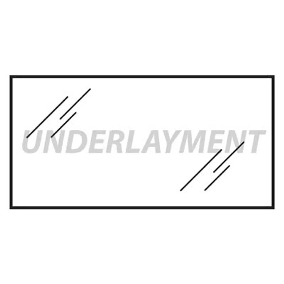 Pirate Brand - Econoline Style, Underlayment, Petg, 12" X 24", 10 Pack 1