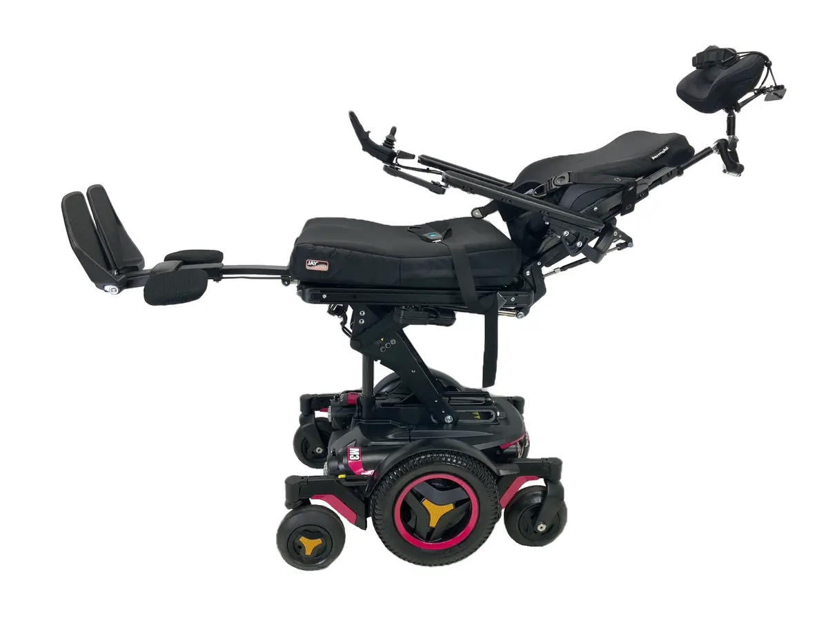 2019 Permobil M3 Corpus Power Chair With Activereach | 19" X 23" Seat |  Tilt, Recline, Power Legs, Seat Elevate | Only 7 Miles! 1