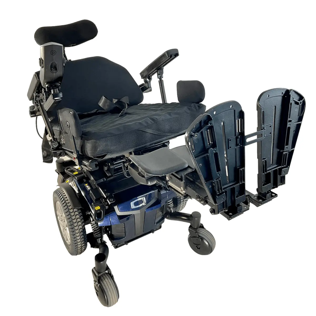 2020 Pride Mobility Quantum Q6 Edge Hd Bariatric Power Chair | 22 X 22 Seat |  Transit Kit, Thigh Supports 1