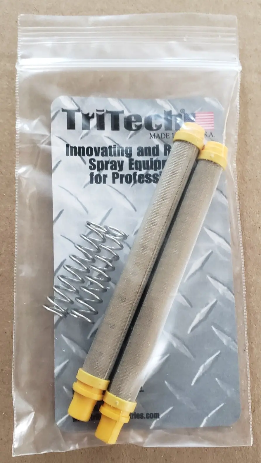 Tritech Medium / Yellow 100 Mesh Gun Filters 2/Pk 1